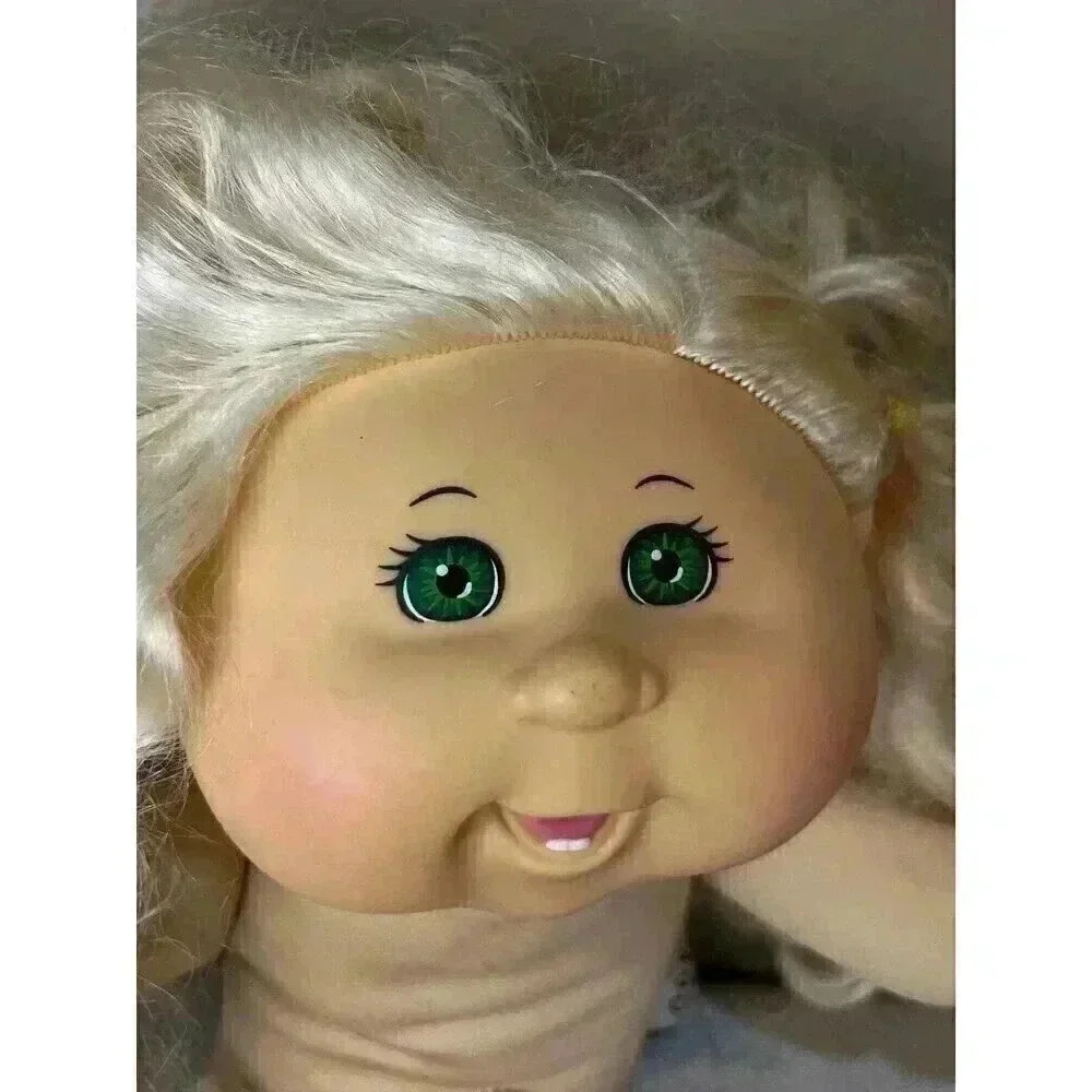Xavier Roberts CPK Cabbage Patch Kids Doll 1978-2014 Blonde Hair Green Eyes - Picture 2 of 9